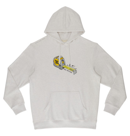 White Men DC Shoes Size Matters Pullover Hoodie | DC-5902814