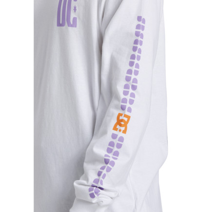 White Men DC Shoes Sportster Long Sleeve T-Shirt | DC-4823971