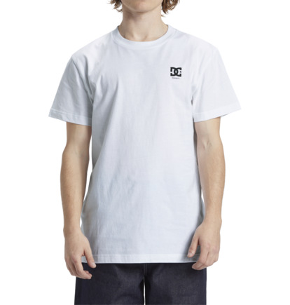 White Men DC Shoes Statewide T-Shirt | DC-8054236