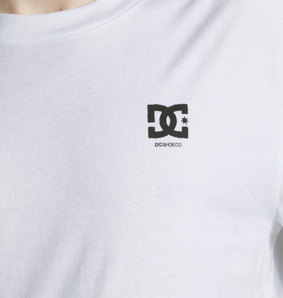 White Men DC Shoes Statewide T-Shirt | DC-8054236