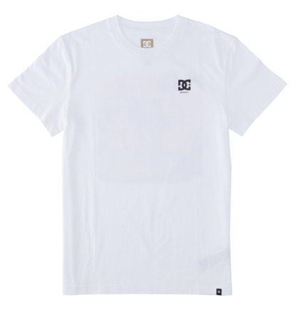 White Men DC Shoes Statewide T-Shirt | DC-8054236