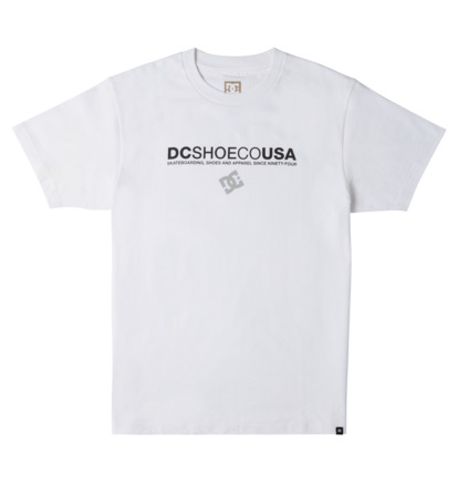 White Men DC Shoes Super Tour T-Shirt | DC-1748209