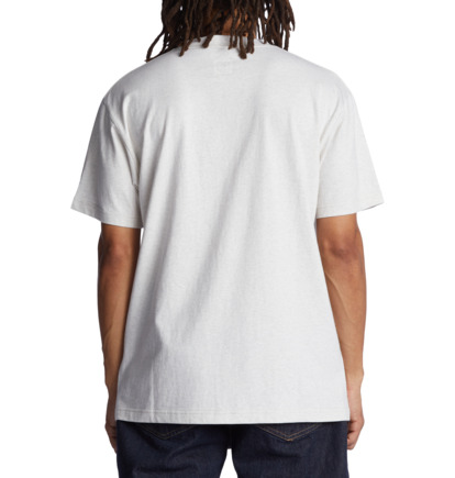 White Men DC Shoes Tall Stack T-Shirt | DC-3725018