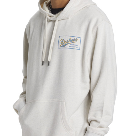 White Men DC Shoes The Classic Pullover Hoodie | DC-9048126