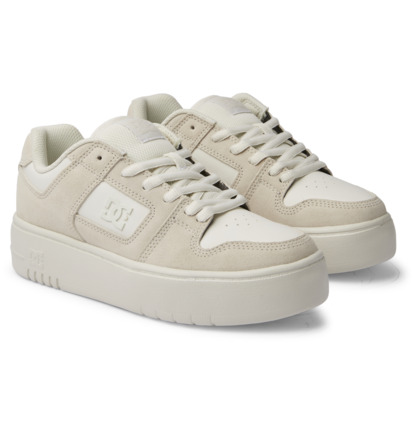 White Women DC Shoes Manteca 4 Platform Sneakers | DC-4372105