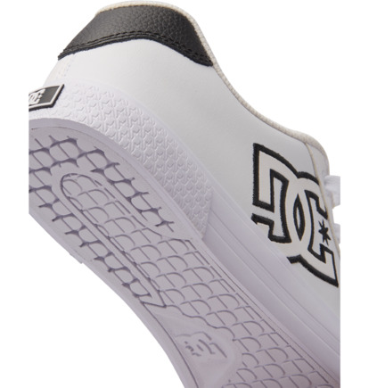 White / Black Women DC Shoes Chelsea Sneakers | DC-4801572