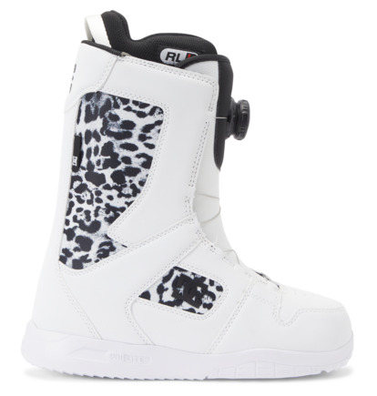 White / Black Women DC Shoes Phase BOA® Snowboard Boots | DC-3627584