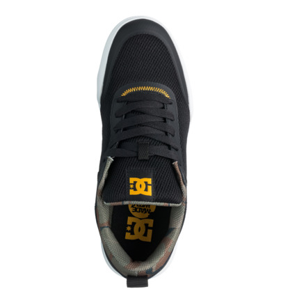 White / Black / Camo Men DC Shoes Transit Sneakers | DC-7089453