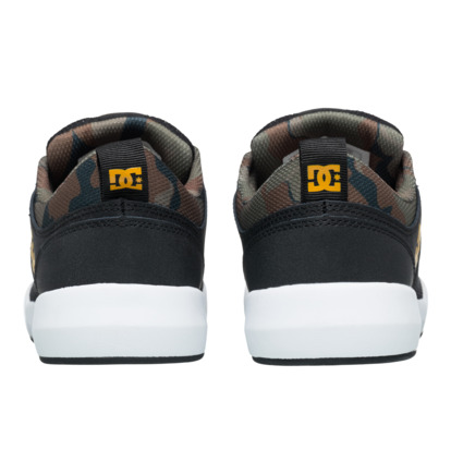 White / Black / Camo Men DC Shoes Transit Sneakers | DC-7089453