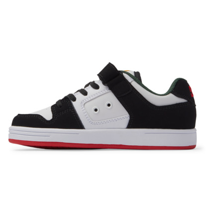 White / Black / Red Kids' DC Shoes Manteca 4 V Skate Shoes | DC-2536840