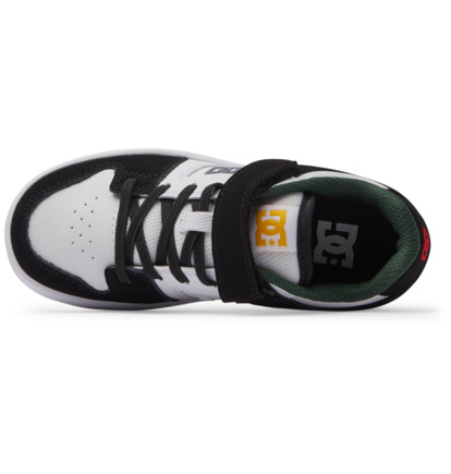 White / Black / Red Kids' DC Shoes Manteca 4 V Skate Shoes | DC-2536840