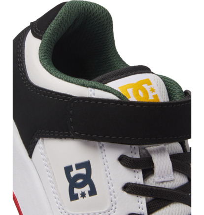 White / Black / Red Kids' DC Shoes Manteca 4 V Skate Shoes | DC-2536840