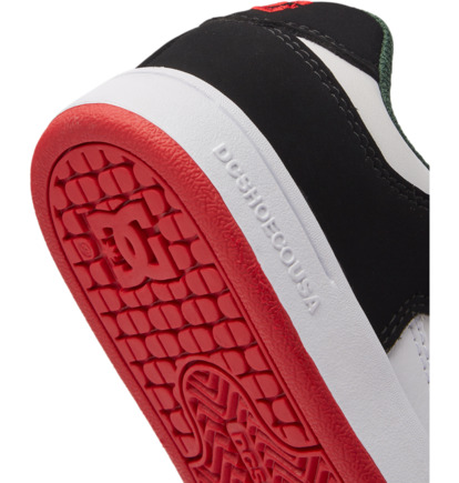 White / Black / Red Kids' DC Shoes Manteca 4 V Skate Shoes | DC-2536840