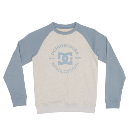 White / Blue Kids\' DC Shoes DC Star Pilot Sweatshirts | DC-4512860