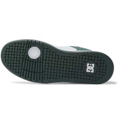 White / Dark Olive Men DC Shoes Manteca Sneakers | DC-4716092