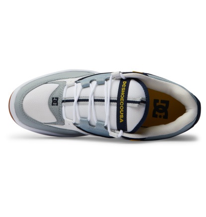 White / Grey Men DC Shoes Kalynx Zero Skate Shoes | DC-0785142