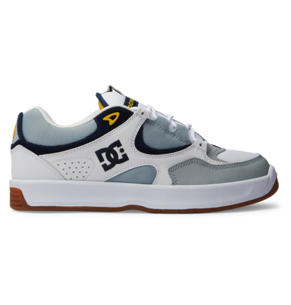 White / Grey Men DC Shoes Kalynx Zero Skate Shoes | DC-0785142