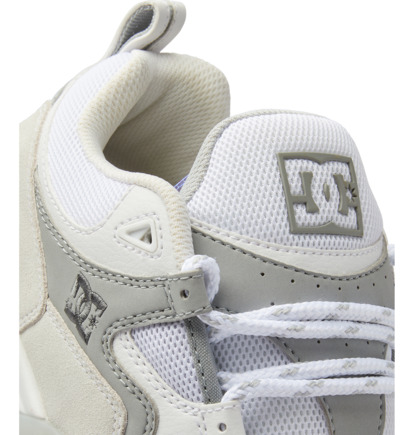 White / Grey Men DC Shoes Truth OG Skate Shoes | DC-7264390