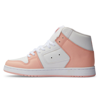 White / Light Orange Women DC Shoes Manteca 4 Hi Sneakers | DC-1683904