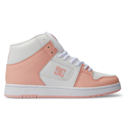 White / Light Orange Women DC Shoes Manteca 4 Hi Sneakers | DC-1683904