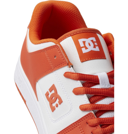 White / Orange Men DC Shoes Manteca 4 Sn Sneakers | DC-2164035