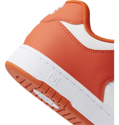 White / Orange Men DC Shoes Manteca 4 Sn Sneakers | DC-2164035