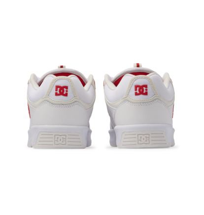 White / Red Men DC Shoes Kalynx Zero Skate Shoes | DC-8436057