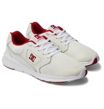 White / Red Men DC Shoes Skyline Lightweight Sneakers | DC-6295387