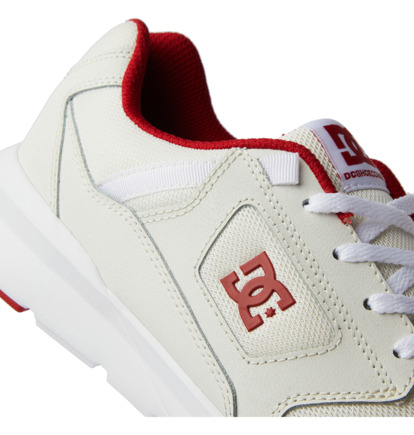 White / Red Men DC Shoes Skyline Lightweight Sneakers | DC-6295387