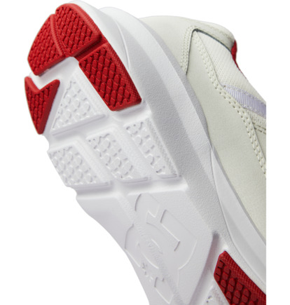 White / Red Men DC Shoes Skyline Lightweight Sneakers | DC-6295387