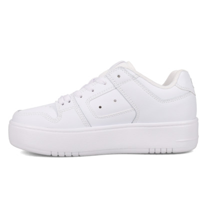 White / White Women DC Shoes Manteca 4 Platform Sneakers | DC-2980153