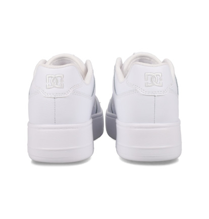 White / White Women DC Shoes Manteca 4 Platform Sneakers | DC-2980153