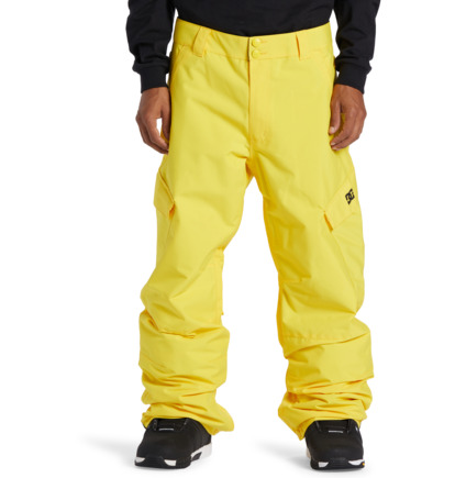 Yellow Men DC Shoes Banshee Technical Snowboard Pants | DC-3470895