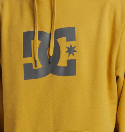 Yellow Men DC Shoes DC Star Hoodie | DC-5612379