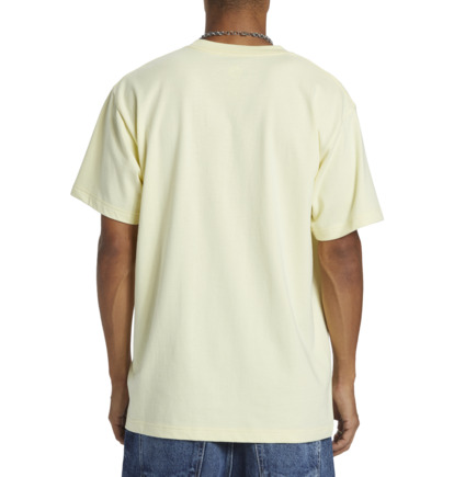 Yellow Men DC Shoes Johns House Crew Neck T-Shirt | DC-7426589